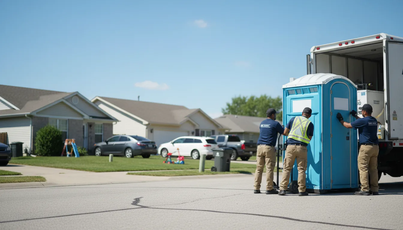 Standard Porta Potty Rentals in Cedar Falls, IA near me